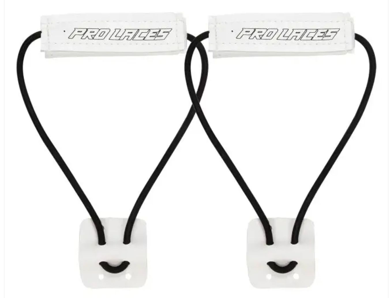 True 7X Goalie Replacement Toe Ties Senior Black