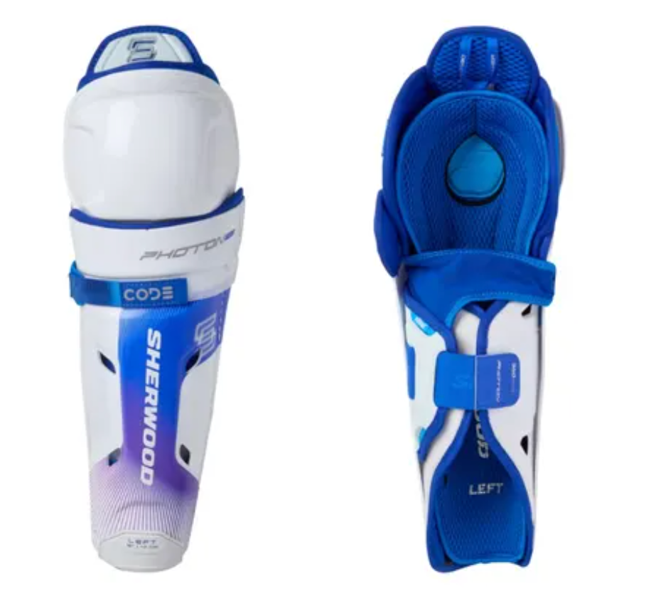 Sherwood Code Photon Pro Shin Guards - Senior