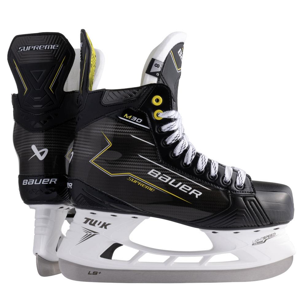 Bauer Supreme M30 Hockey Skates Intermediate White/Black