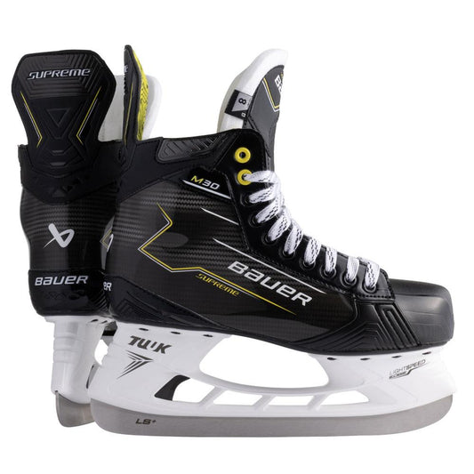 Bauer Supreme M30 Hockey Skates Intermediate White/Black