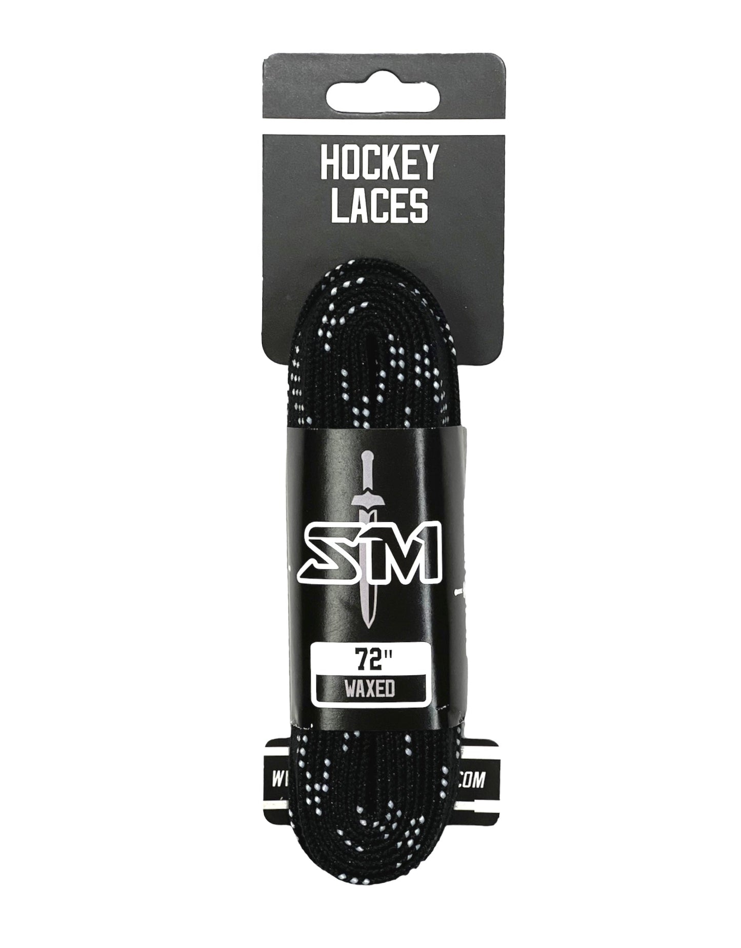 Color Light Waxed Hockey Skate Laces