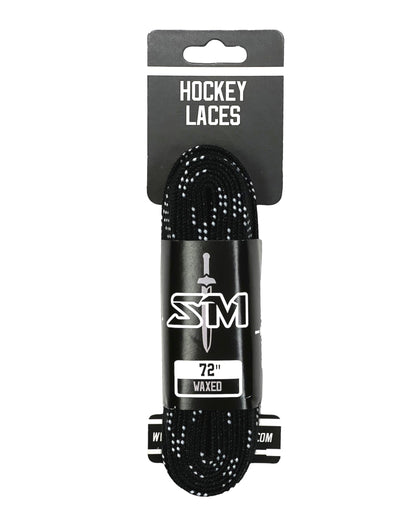 Color Light Waxed Hockey Skate Laces
