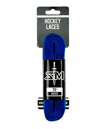 Color Light Waxed Hockey Skate Laces