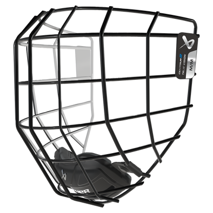 Bauer Contour 2 Facemask in black and white