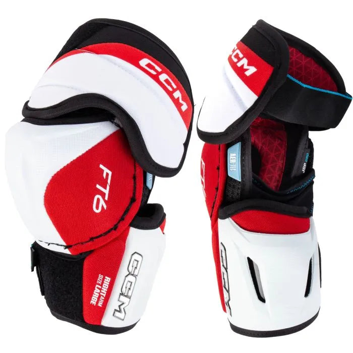 CCM JetSpeed FT6 Elbow Pads Senior Black