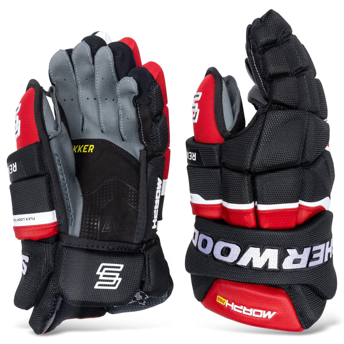 Sherwood Rekker Morph Pro Hockey Gloves - Senior