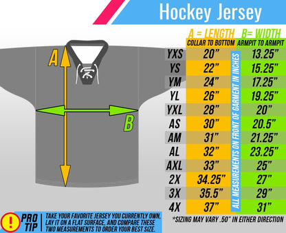 Kendall Roy Succession 'L to the OG' Lace-Up Hockey Jersey