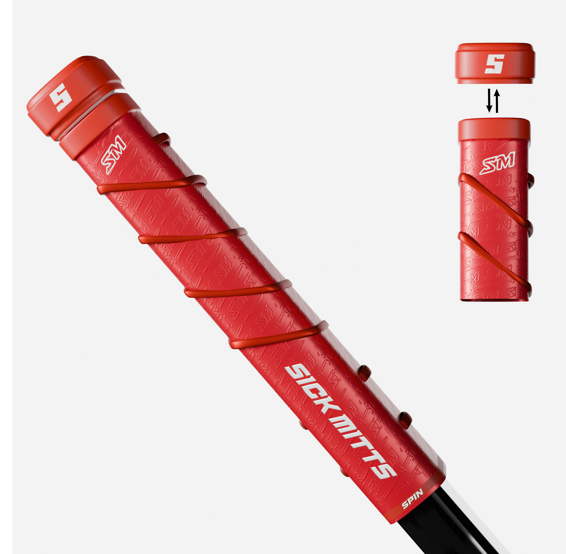 Sickmitts Spin II Hockey Grip Senior Black