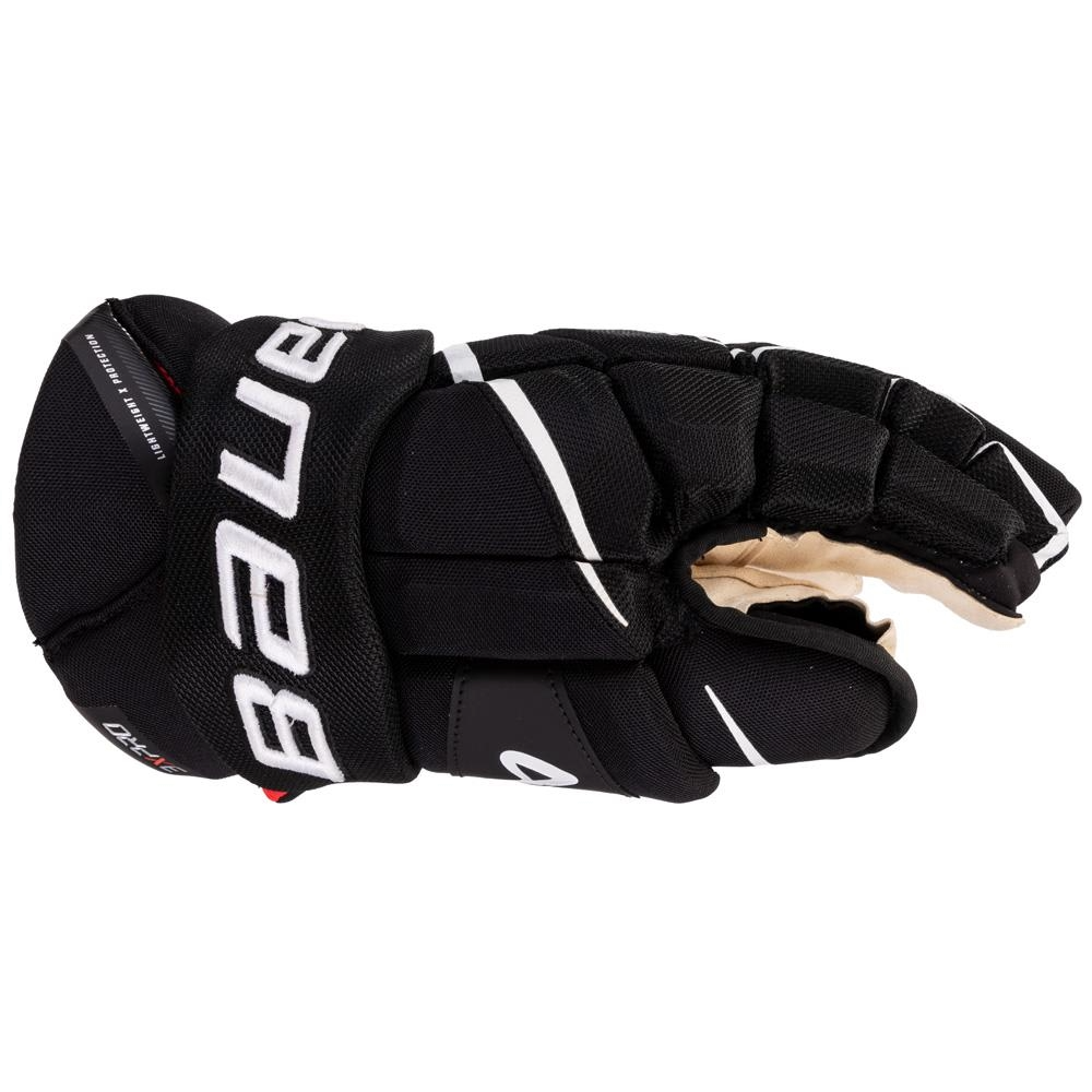 Bauer Vapor 3X Pro Hockey Gloves Senior Black/White