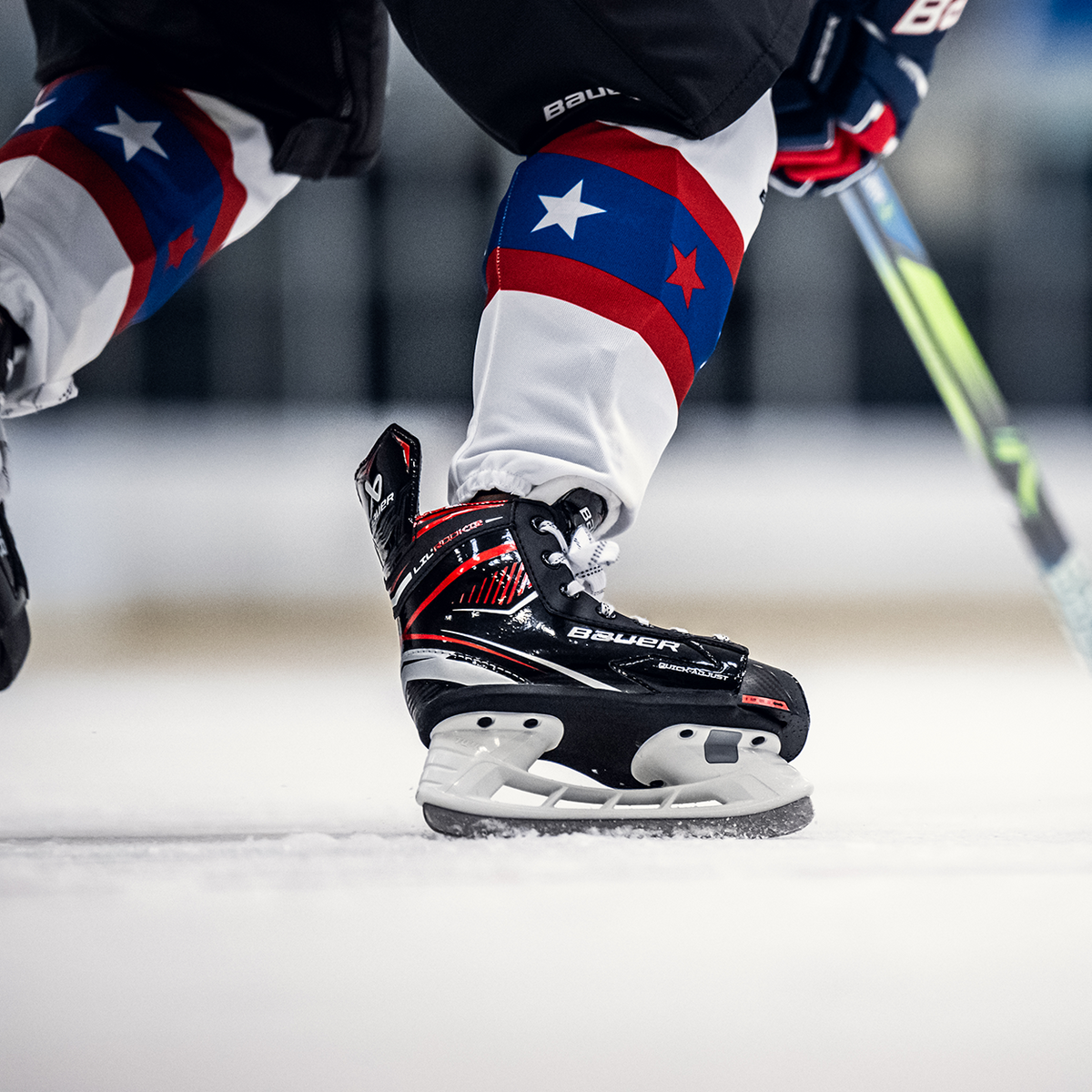 Bauer Lil' Rookie Adjustable Hockey Skates - Youth