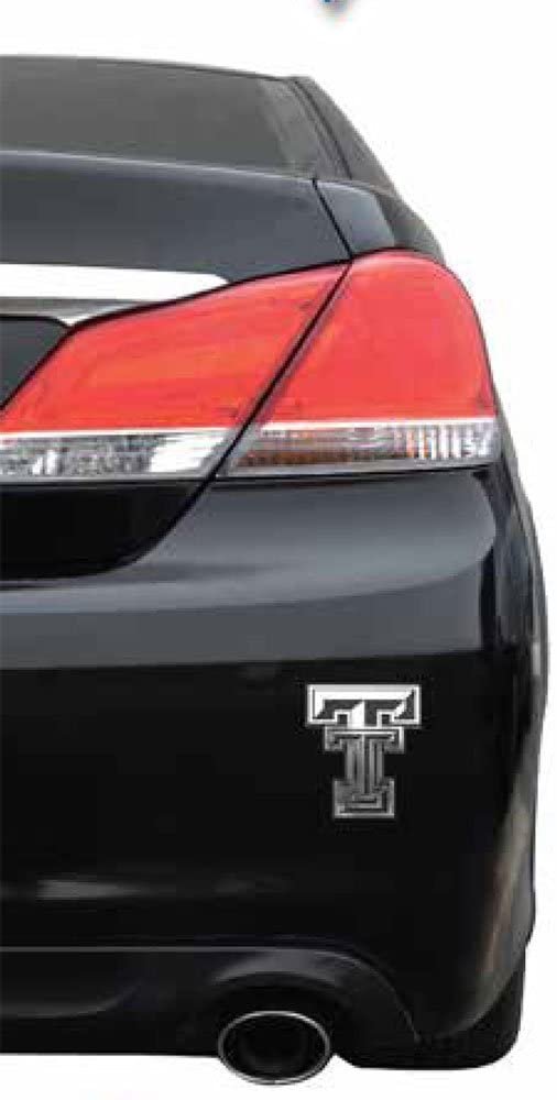 FANMATS NCAA Wisconsin Badgers Chrome Automobile Emblem, 4" x 3"