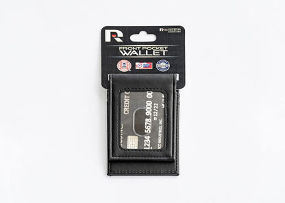 University of Oregon Ducks Premium Brown Leather Wallet, Front Pocket Magnetic Money Clip, Laser Engraved, Vegan