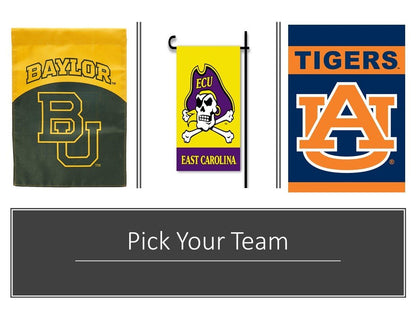 Auburn University Tigers Premium 2-Sided Garden Flag Banner, 13x18 Inch