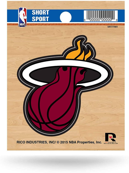 Miami Heat 3" Short Sport Decal