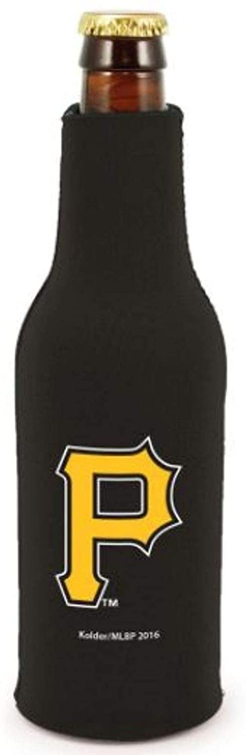 Pittsburgh Pirates 2-Pack Zipper Bottle Neoprene Beverage Insulator Holder Cooler Baseball
