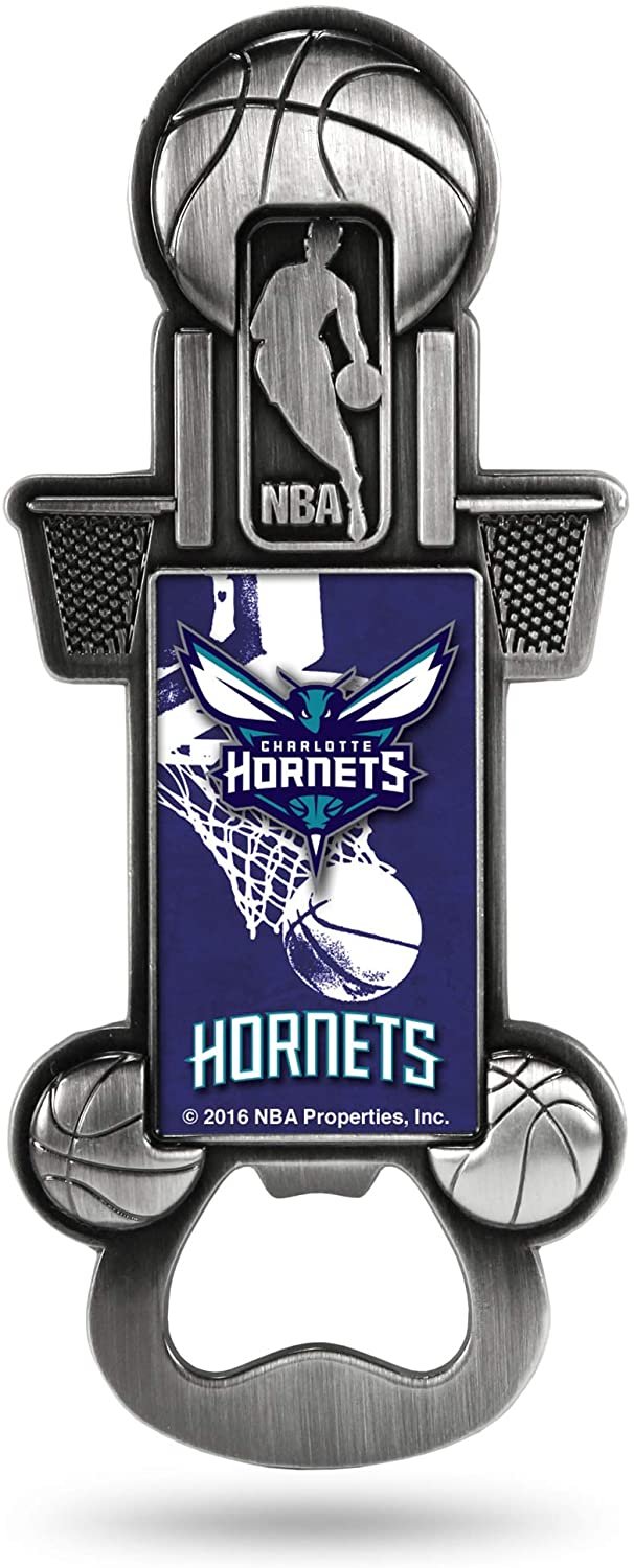 Charlotte Hornets Magnetic Metal Bottle Opener Party Starter