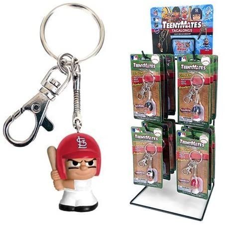 Party Animal St. Louis Cardinals MLB Teenymates Keychain Tagalong Figure