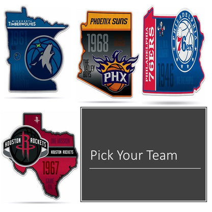 Oklahoma City Thunder 18" State Design Pennant Soft Felt