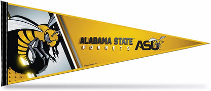 Alabama State University Hornets Soft Felt Pennant, 12x30 Inch, Easy To Hang