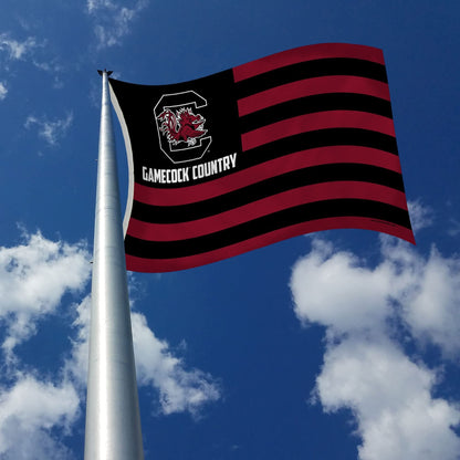 Rico Industries NCAA South Carolina Gamecocks Country 3' x 5' Banner Flag 3' x 5' Banner Flag Single Sided - Indoor or Outdoor - Home Décor