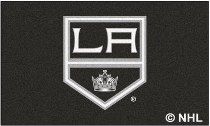 Los Angeles Kings Floor Mat Area Rug, 20x30 Inch, Nylon, Anti-Skid Backing
