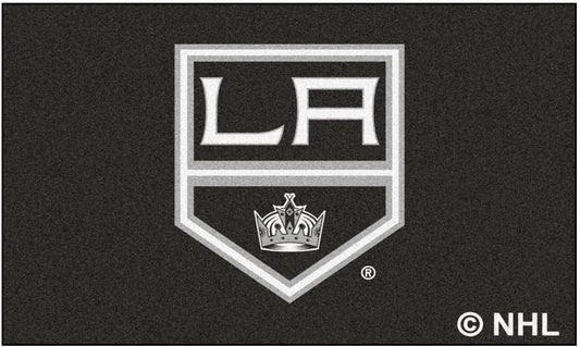 Los Angeles Kings Floor Mat Area Rug, 20x30 Inch, Nylon, Anti-Skid Backing