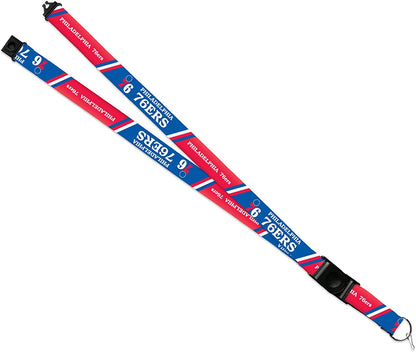 Rico Industries NBA Philadelphia 76ers Safety Breakaway Lanyard