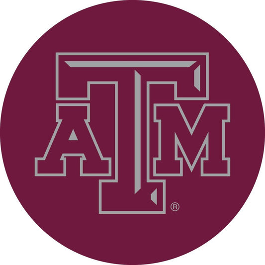 Texas A&M Aggies Decal RR 4" Round Vinyl Auto Home Window Glass University of
