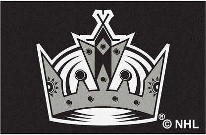 Los Angeles Kings Floor Mat Area Rug, 20x30 Inch, Nylon, Anti-Skid Backing