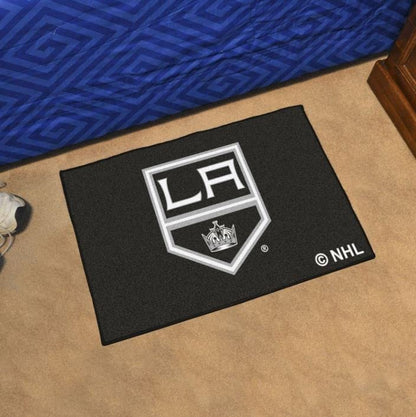 Los Angeles Kings Floor Mat Area Rug, 20x30 Inch, Nylon, Anti-Skid Backing
