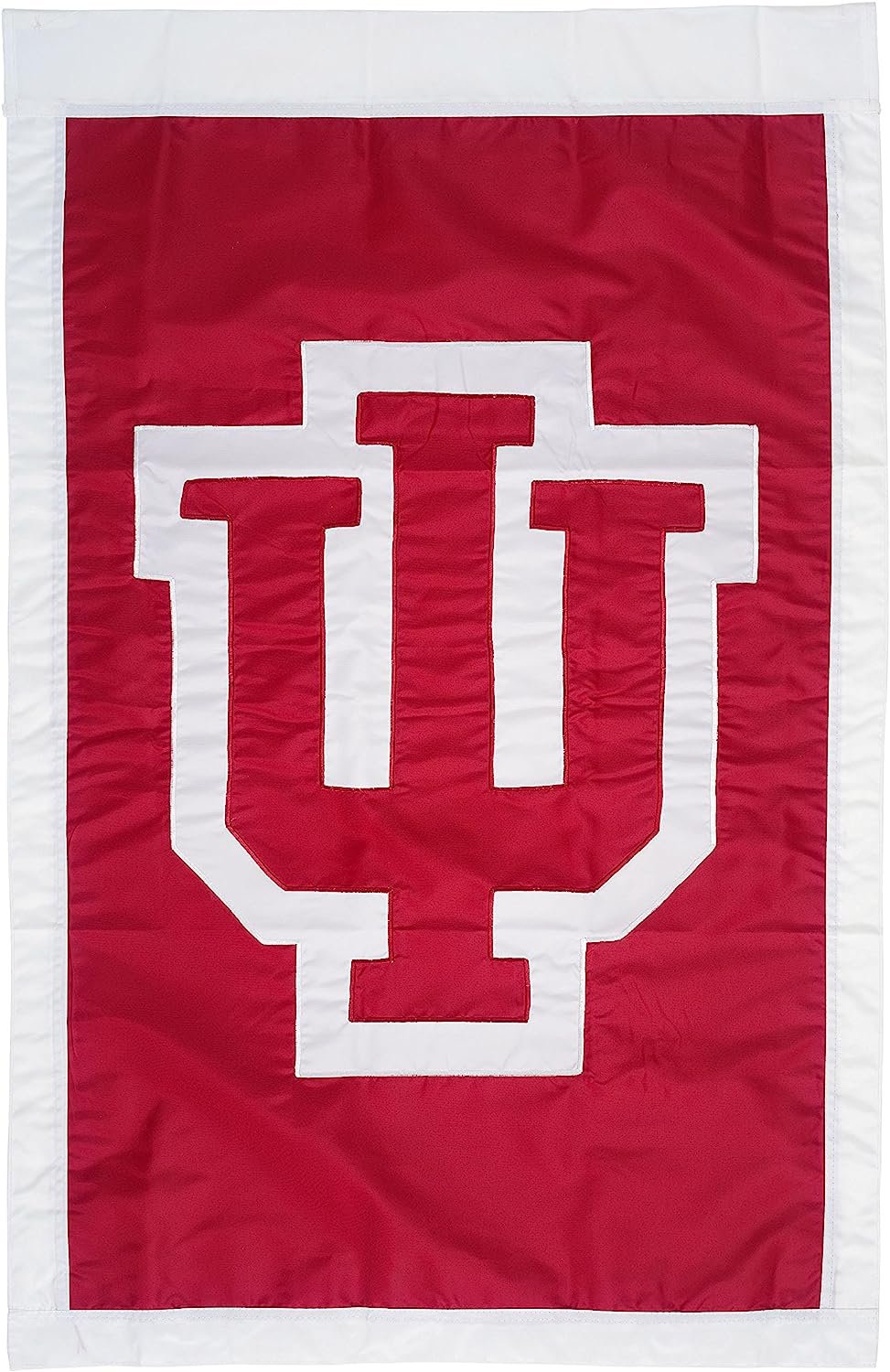 Indiana University Hoosiers Premium Double Sided Banner Flag Applique 28x44 Inch Indoor Outdoor
