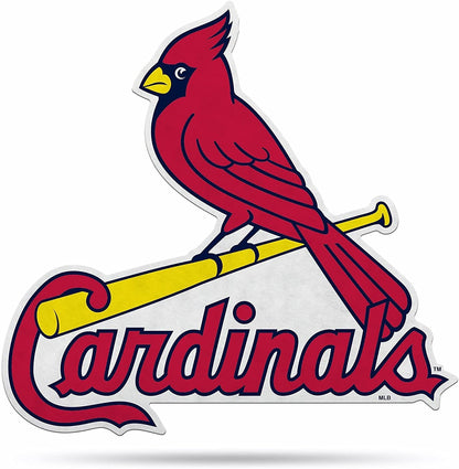St Louis Cardinals Soft Felt Pennant, Logo Design, Shape Cut, 18 Inch, Easy To Hang