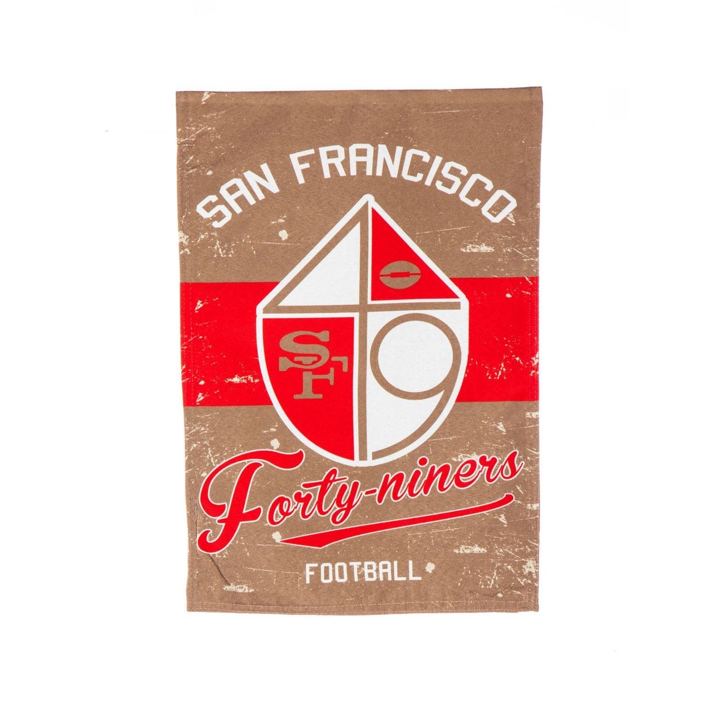 Team Sports America 14L3826VINT San Francisco 49ers Vintage Linen
