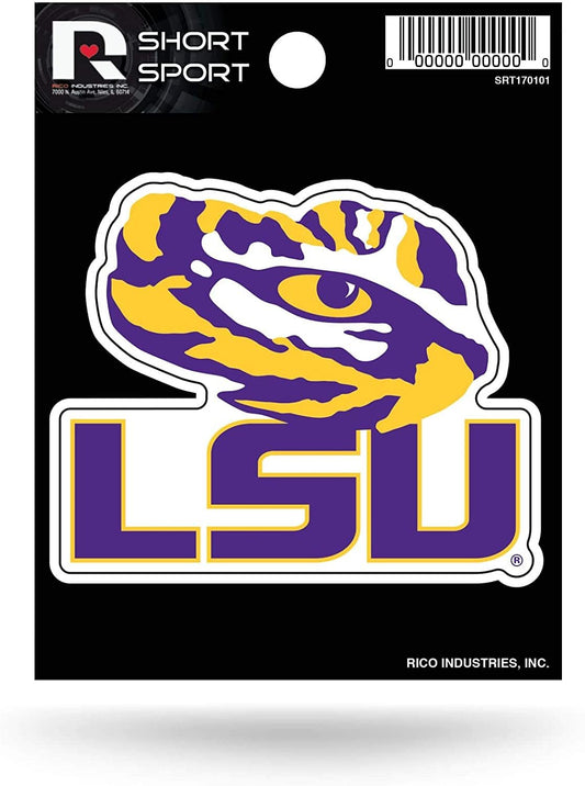 Louisiana State University LSU Tigers 3 Inch Decal Sticker Die Cut Flat Vinyl Full Adhesive Backing
