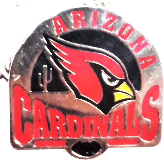 Arizona Cardinals Glossy Metal Hat Lapel Pin Team Logo Football