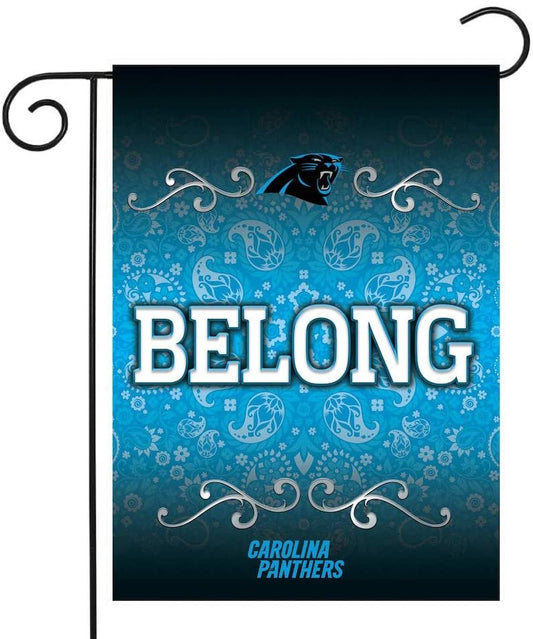 Carolina Panthers Premium Garden Flag Banner, Double Sided, 13x18 Inch