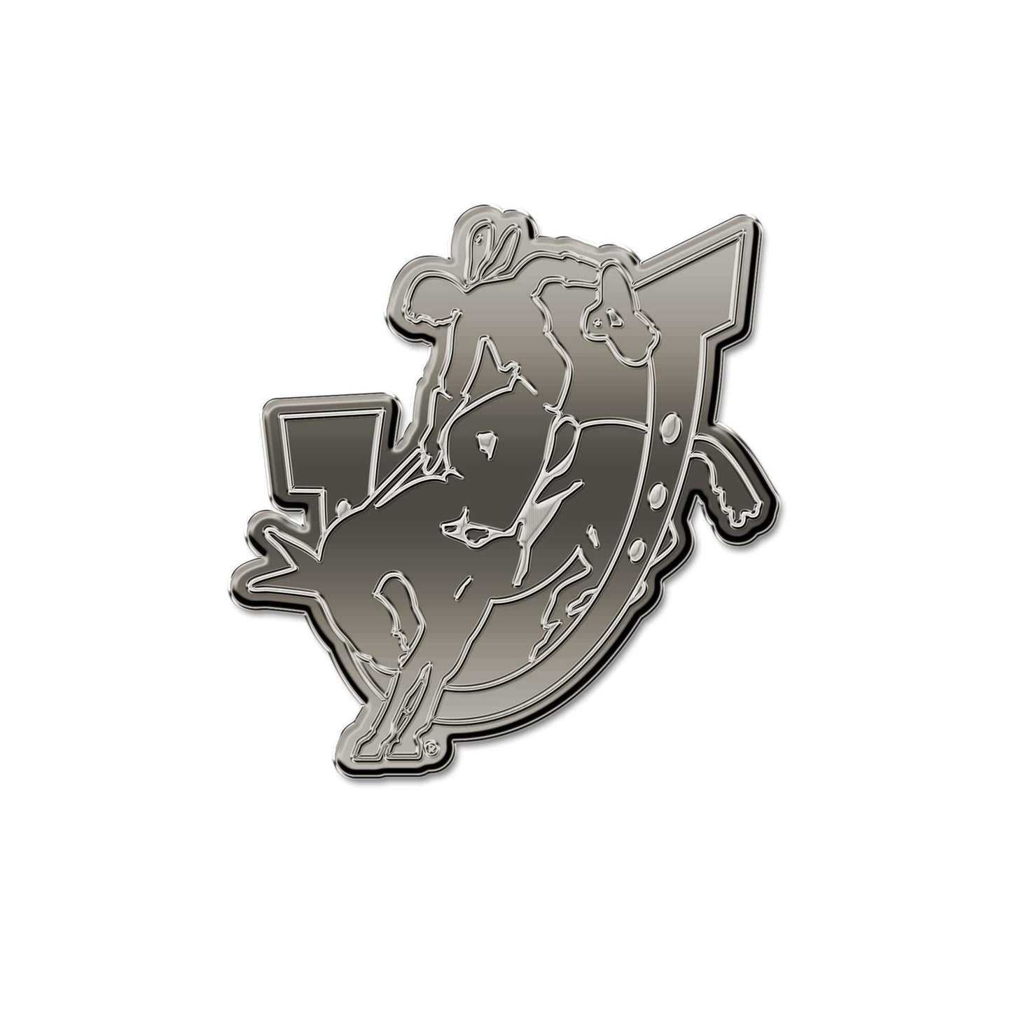 Rico Industries NCAA Southern Arkansas Muleriders Antique Auto Emblem Antique Nickel Auto Emblem for Car/Truck/SUV