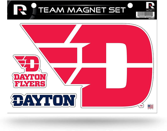 Dayton University Flyers Multi Magnet Sheet Shape Cut 8x11 Inch