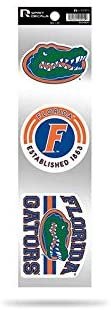 Florida Gators 3 Piece Retro Spirit Decals Premium Throwback Stickers