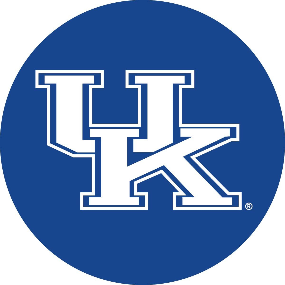 Kentucky Wildcats RR 4" Round Vinyl Decal Auto Home Window Glass University of