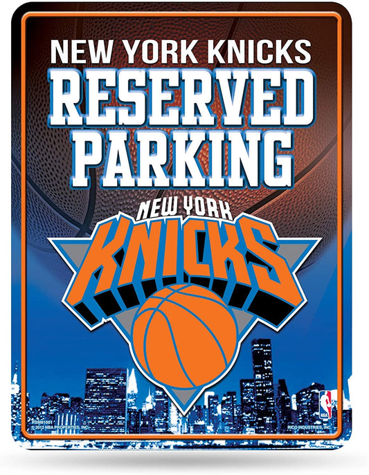 New York Knicks Metal Parking Sign