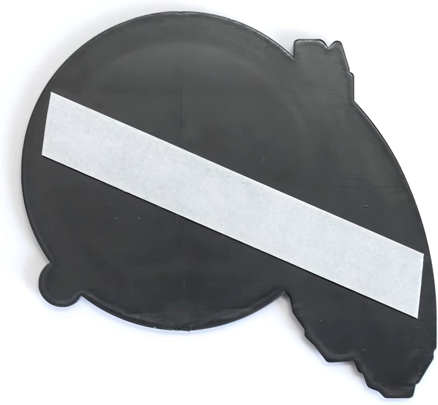 University of Missouri Tigers Auto Emblem, Silver Chrome Color, Raised Molded Plastic, 3.5 Inch, Adhesive Tape Backing