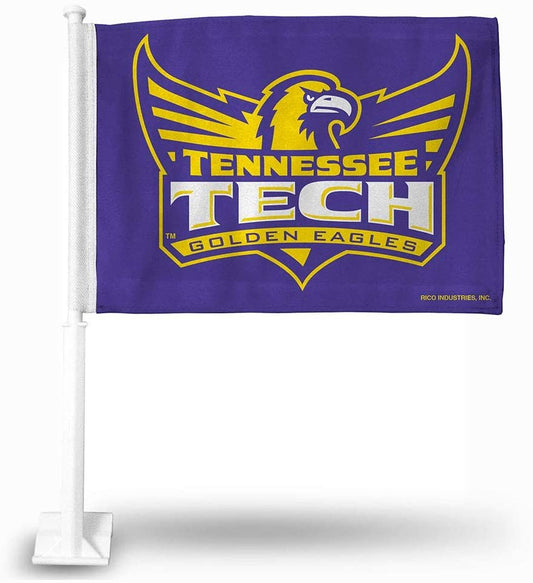 Tennessee Tech Golden Eagles Car Flag with Pole
