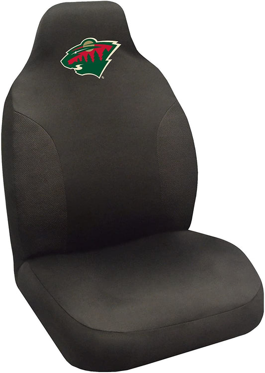 Minnesota Wild Bucket Auto Seat Cover 48x20 Inch Elastic