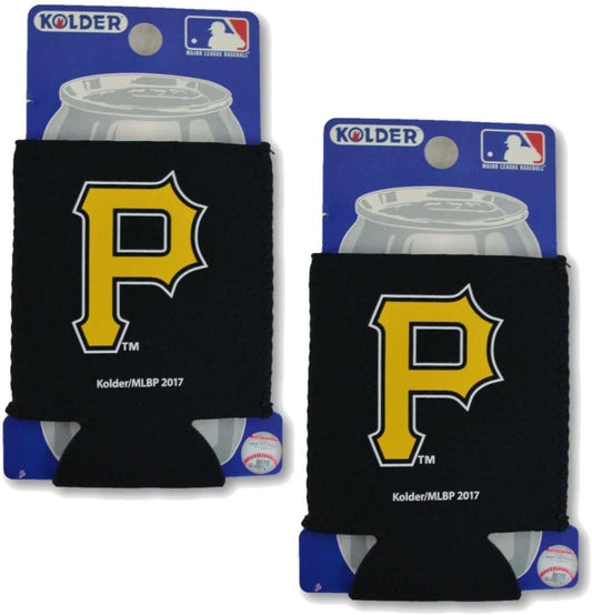 Pittsburgh Pirates 2-Pack 12oz CAN Neoprene Beverage Insulator Holder Baseball