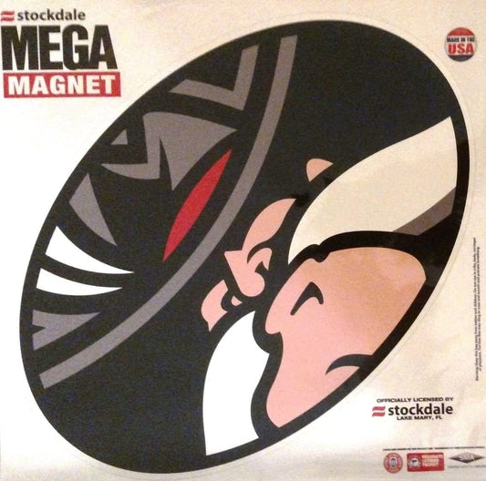University of Nevada Las Vegas Rebels UNLV 12 Inch Magnet Mega Logo Design Oval