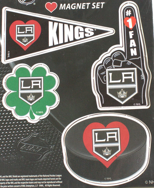 Los Angeles Kings 4 Piece Magnet Set