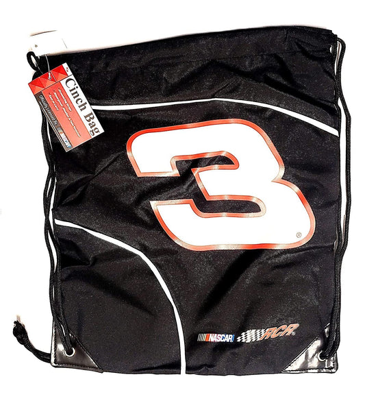 Dale Earnhardt Sr #3 Premium Cinch Bag Drawstring Backpack Senior Decal Emblem Racing