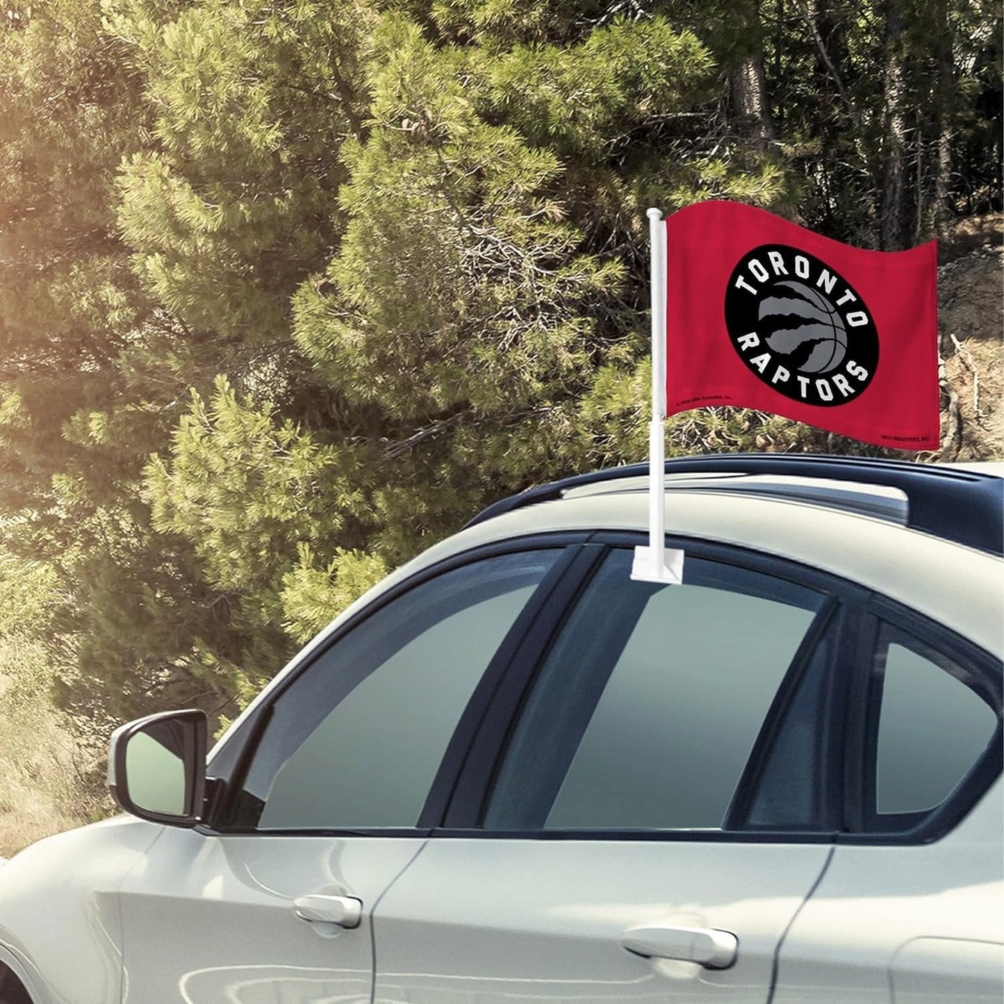 Rico Indiana Hoosiers 14x19 Double Sided Window Mount Car Flag