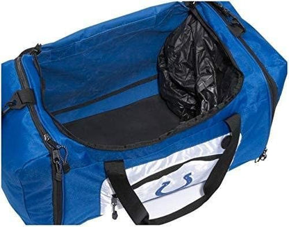 Officially Licensed NFL Indianapolis Colts "Roadblock" Duffel Bag, Black, 20" x 11.5" x 13"